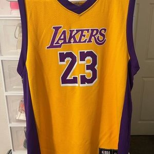 LEBRON James Lakers jersey
